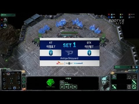 SPL [12.31] Flash(KT) vs Innovation (STX) 1SET / WCS Antiga Shipyard - Starcraft 2