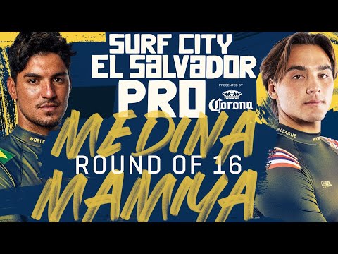 Gabriel Medina vs Barron Mamiya | Surf City El Salvador Pro - Round of 16 Heat Replay