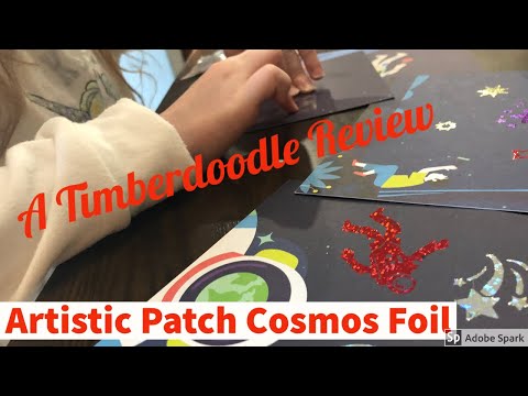 Djeco Artistic Patch Cosmos Foil: A Timberdoodle Review
