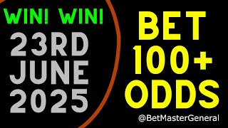 Football Prediction Today 23-06-2025 | Betting Tips Today | Soccer Predictions today | Football Tips