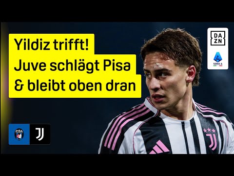Pisa - Juventus | 17. Spieltag | Serie A | DAZN Highlights