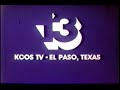 KCOS Station ID 1989