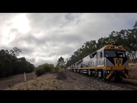 Aussie Freight Trains - CF4431 + SCT010 + SCT002 + CSR019 heading into Adelaide | Australian Trains