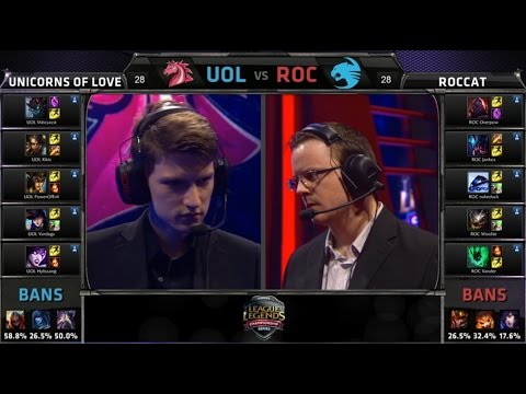 EU LCS UOL vs ROC Game 1 Highlights (EU LCS Spring 2015)