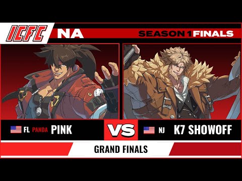 PANDA Pink (Sol) vs. K7 Showoff (Leo) Grand Finals - ICFC GGST NA Season 1 Finals