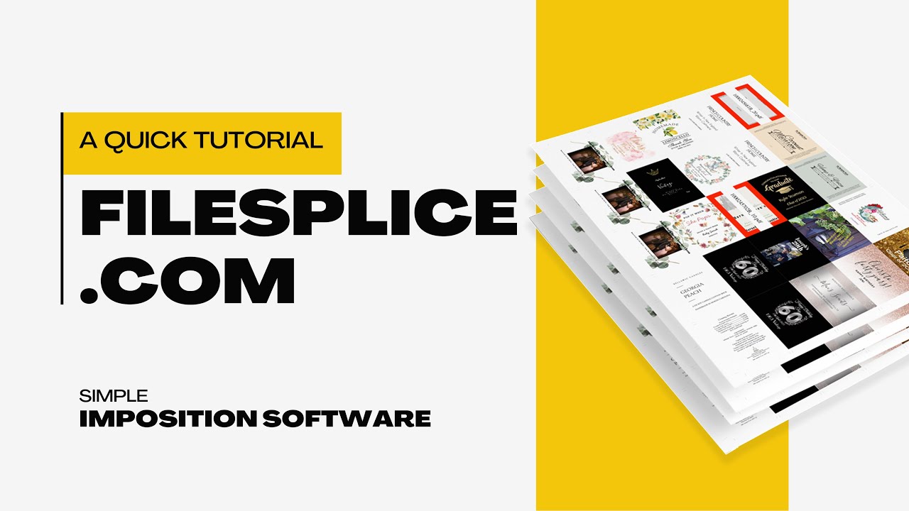 File Splice PDF Merge System. A Quick Tutorial.