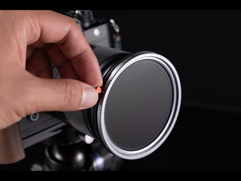 How to use Kase VND-CPL Filter 1,5-8 stop