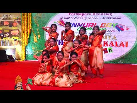 Ponni Nadhi Song dance by Kids - PARAMPARA ACADEMY Arakkonam