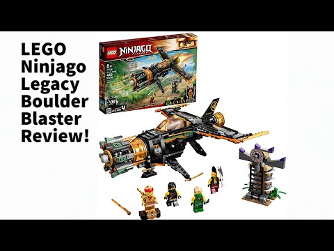 LEGO Ninjago Legacy Boulder Blaster REVIEW! Set 71736
