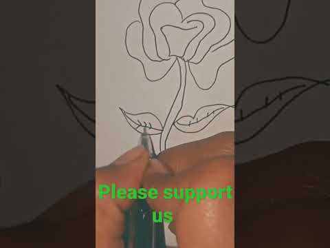 how to make rose easily with in seconds 😱😱#short #amazing #elvinate