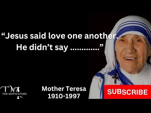 PEACE BEGINS WITH A SMILE | MOTHER TERESA QUOTES ON LIFE LOVE PEACE FAMILY |QUOTES BY MOTHERE TERESA