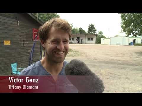Renntag 19.08.2018 - Interview Victor Gentz - Tiffany Diamant