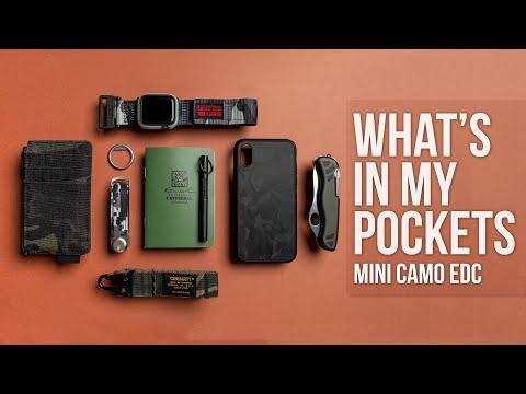 What's In My Pockets Ep. 9 - Mini Camo EDC (Everyday Carry)