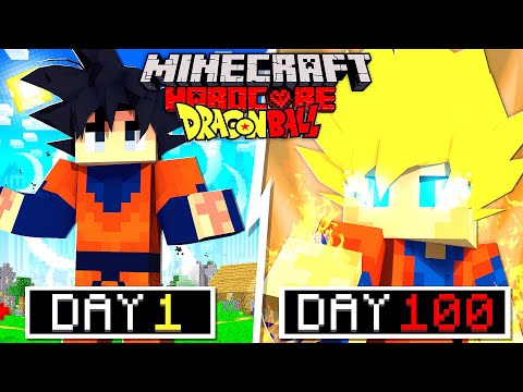 100 DAY Minecraft Dragon Ball Z Challenge: Mind-Blowing Results