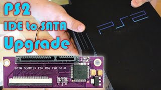 PS2 IDE to SATA Adapter Upgrade - Make your PS2 Future Proof!
