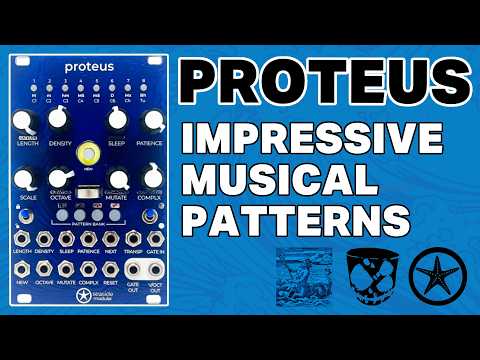 Seaside Modular Proteus 2026 - Blue & Black Faceplates image 6