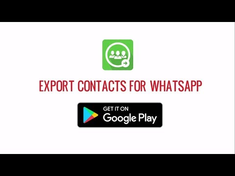 Export Contacts: Contact Mover Video
