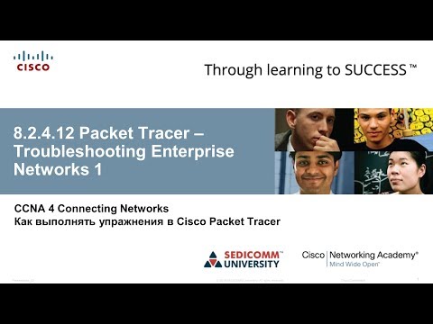 Курс Молодого Бойца Часть 4 2020 CCNA 4 CN 8.2.4.12 Packet Tracer - Отладка корпоративных сетей 1
