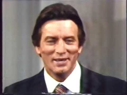 Pierre Brice  Winnetou   bei Was bin ich 1982 , Rarität