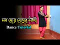 Mono Mor Megher Sangi Dance Tutorial | Rabindra Sangeet | Riyas Dance Tutorial
