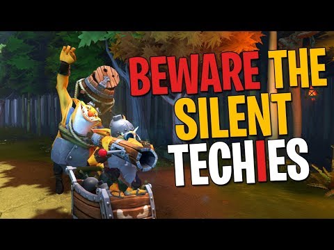 Beware the Silent Techies - DotA 2 Funny Moments
