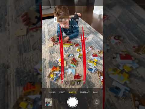 Picture perfect precision with gridlines! 📸📏 How to take better photos on iphone How to take