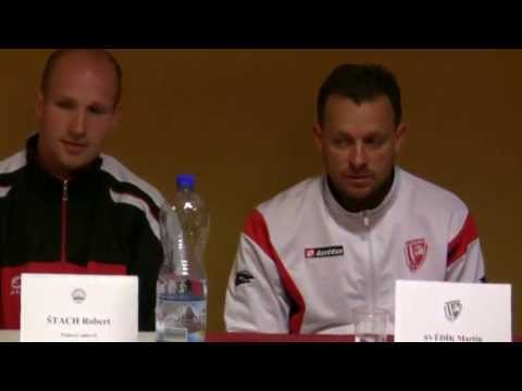 Tisková konference po utkání Zlín - Pardubice