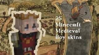 25 Minecraft Medieval Boy Skins 🏰⚒️
