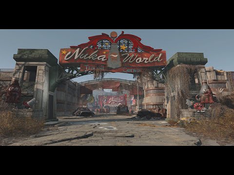 Fallout 4 Roleplay: Kincaid Takes Nuka World pt22 Jungle Book Gatorclaws