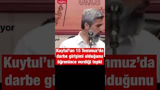 Alparslan Kuytul'un 15 Temmuz gecesinde verdiği tepki gündem oldu #shorts #darbe