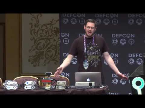 DEF CON 24 - Allan Cecil - Robot Hacks: How TASBot Exploits Consoles with Custom Controllers