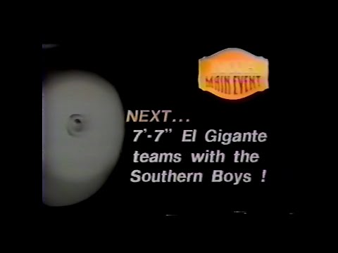 El Gigante & Southern Boys vs Freebirds & Dr X   Main Event Nov 25th, 1990