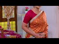 74 Orange Red Simple Satin Silk Saree Telugu Aunty Hot Housewife Rashmi Prabhakar Hot