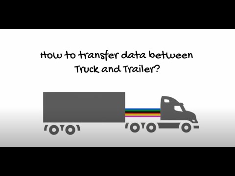 Track-Trailer powerline communication using Yamar's PLC transceivers