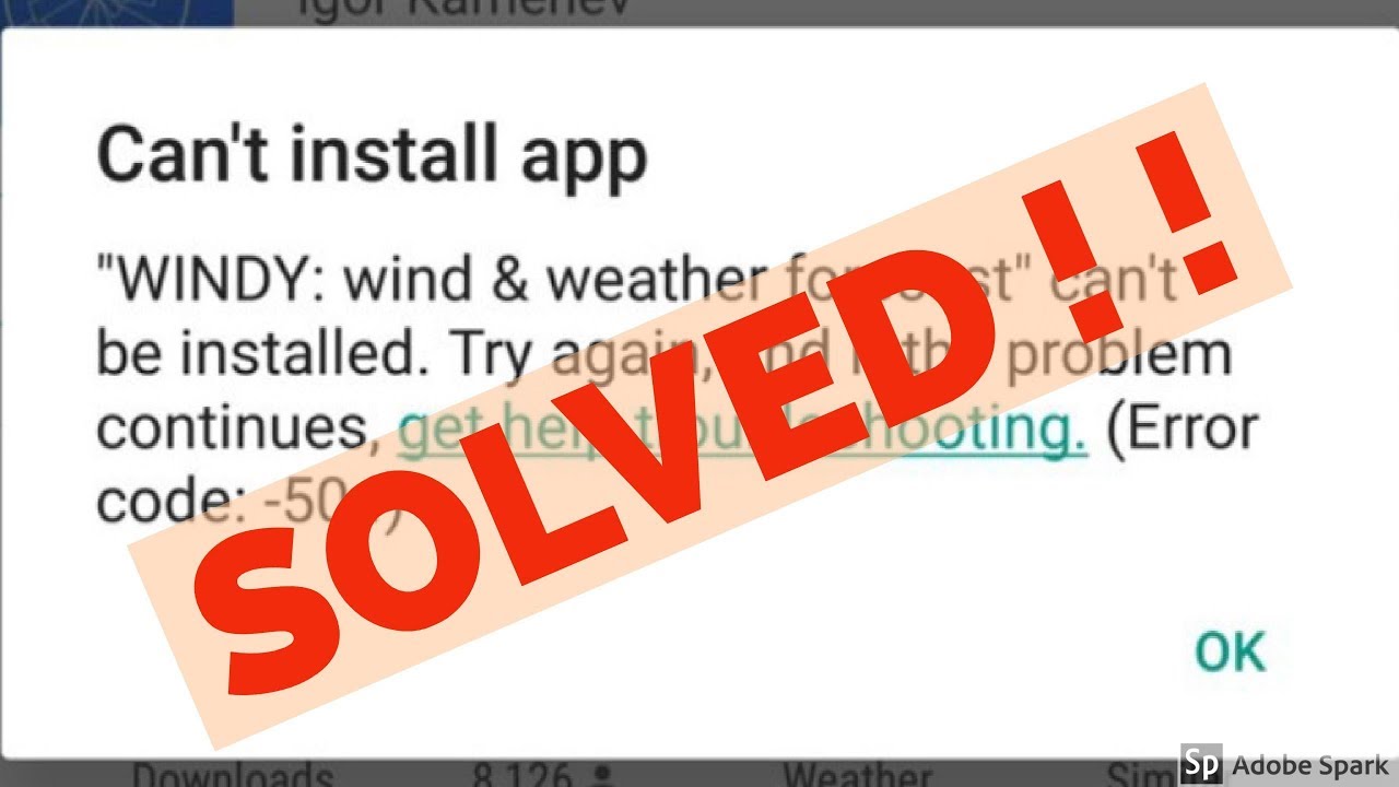 Tablet Update Fail