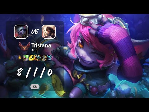 Tristana ADC vs Samira - KR GrandMaster Patch 13.13