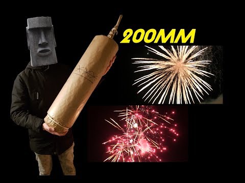 200mm Cylinder Shell - 3 Intrecci + Contrabombe