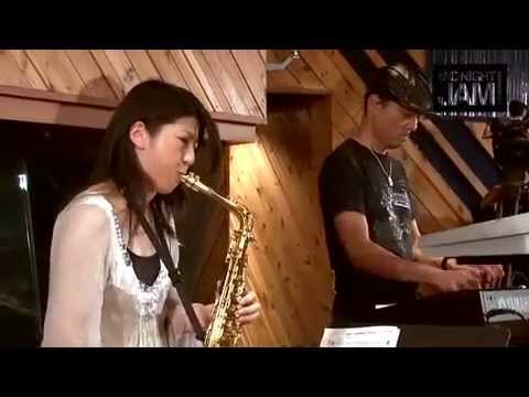 Kaori Kobayashi on Michael Jackson's "Rock With You " JINO JAM Band