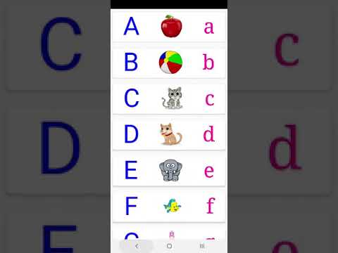 Speaking Alphabets