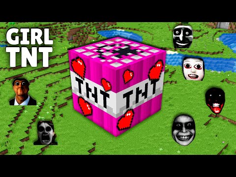 SURVIVAL inside TNT WOMAN vs 100 NEXTBOTS in Minecraft - Gameplay - Coffin Meme