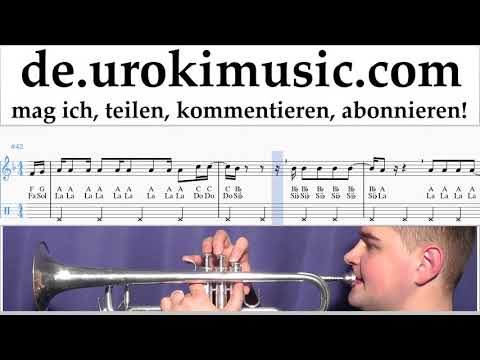 Trompete Lernen Reik ft. Ozuna, Wisin - Me Niego Tabulatur um-a995