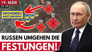 Russischer 3 km-Vorstoß an der T-0504-Straße, Ukraine drückt Russen zurück, Verhandlungen pausiert!