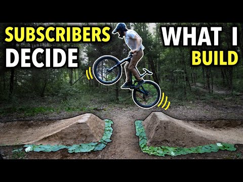 Building a New Gap Jump and Berm on our Backyard MTB Trail! // Choose Your Own Trail Part 3