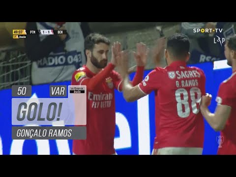 Goal | Golo Gonçalo Ramos: Portimonense 1-(2) Benfica (Liga 21/22 #25)