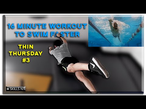 Workout at home for swimmers. Core. Follow along. Thin Thursday #3