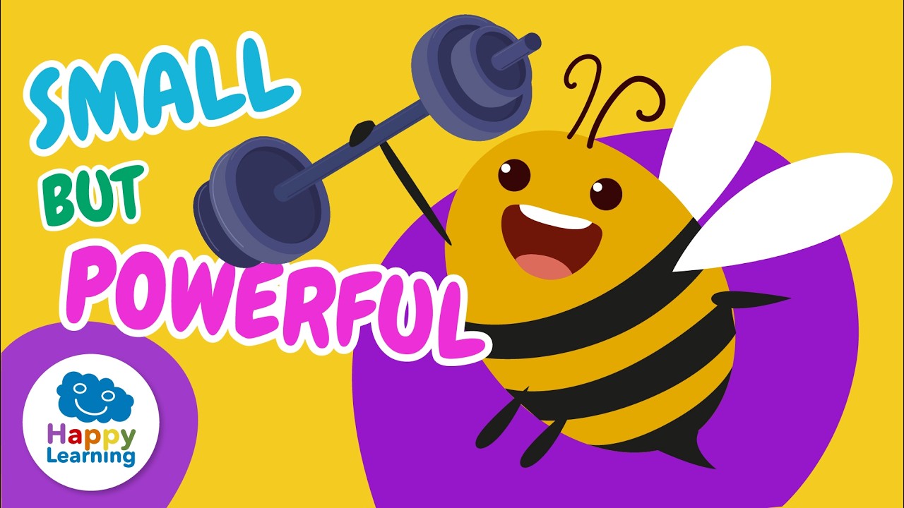 🐛 INSECTS: Did know they breathe Without LUNGS? | Educational Videos | @HappyLearningENG