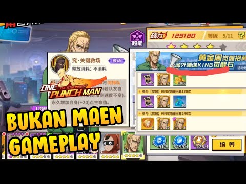 🔥🔥 Review Ultra Ultimate KING SSR+ Awaken V2 Extreme Passive Uber - ONE PUNCH MAN THE STRONGEST