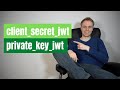 OpenID Connect Client Authentication Client Secret Jwt And Private Key Jwt