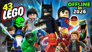 AWESOME!! Top 43 Best LEGO GAMES for Android in 2026 │ STILL PLAYABLE!