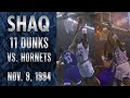 Shaq Dunkfest 11 Dunks Vs Alonzo Mourning 1994